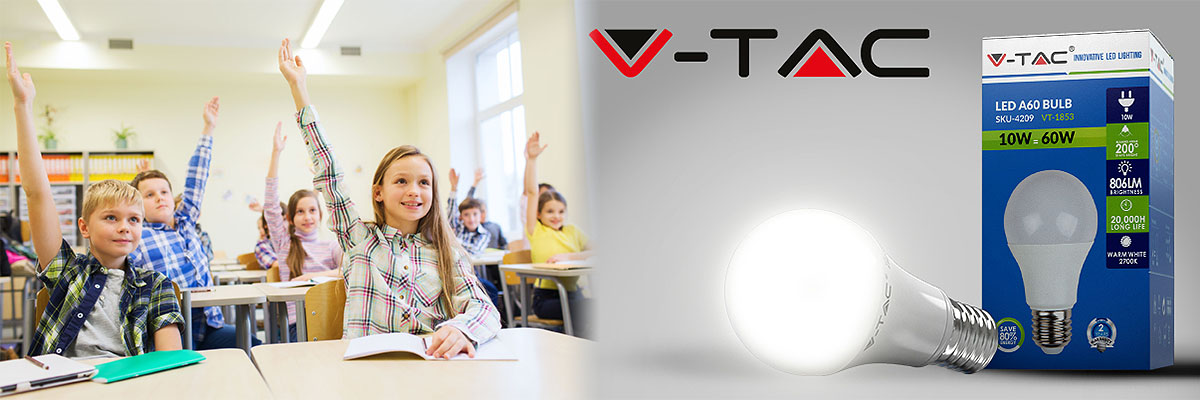 Welcome in class with V-TAC!